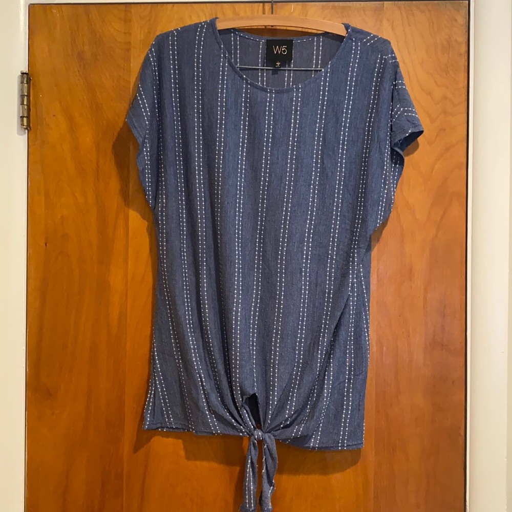 Front Knot Tee